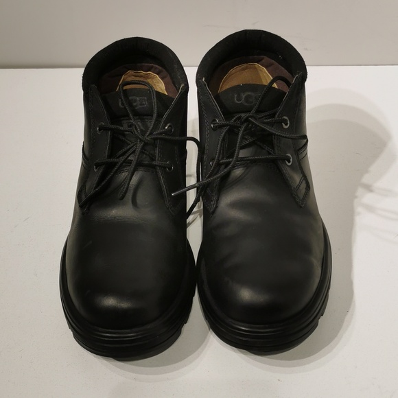 Ugg Australia Biltmore Chukka Men's Black Waterproof Boots - Picture 3 of 10